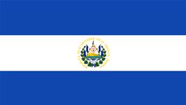 Flag of Republic of El Salvador or El Salvador
