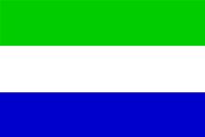 Flag of Republic of Sierra Leone